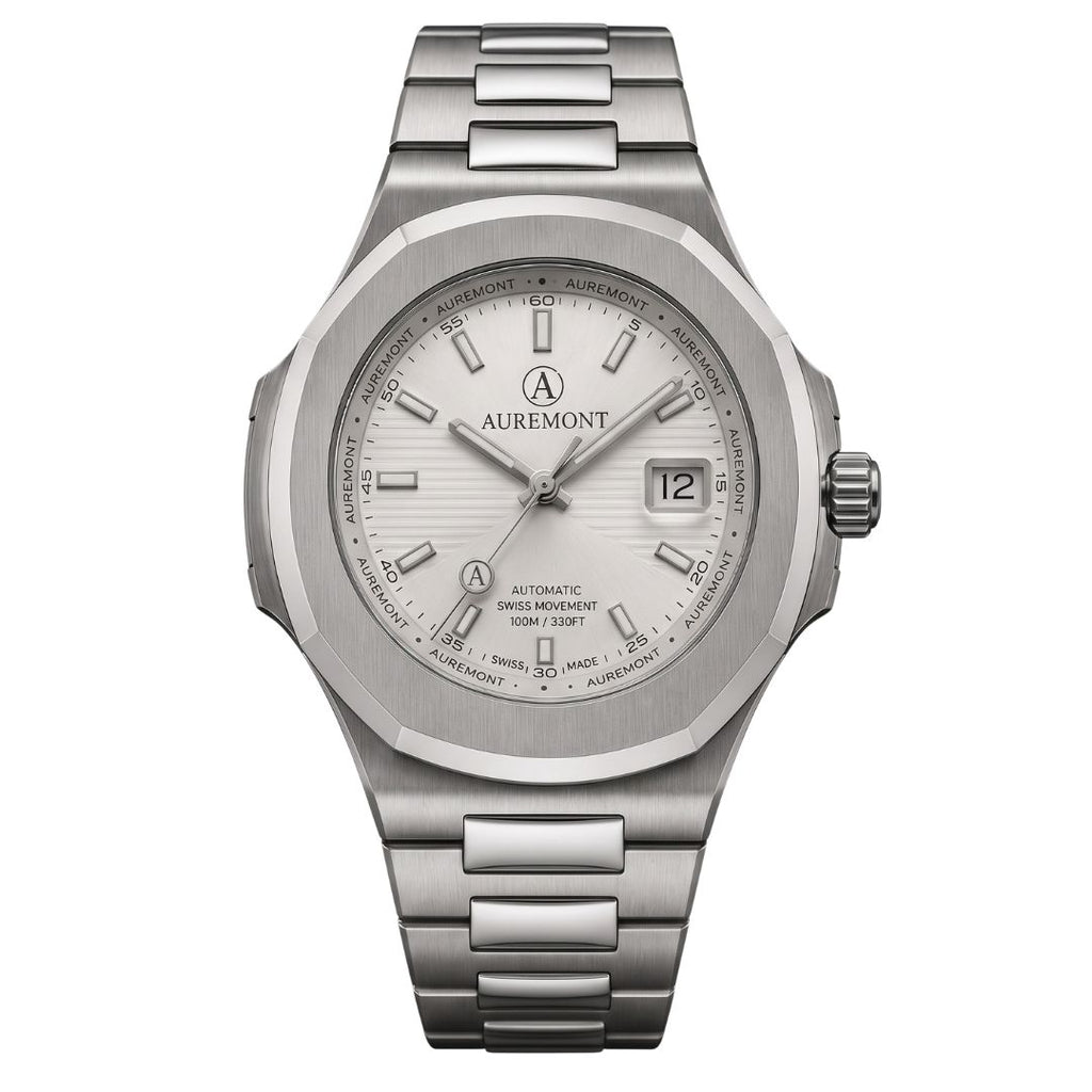 AUREMONT Prestige 41mm – Silver White