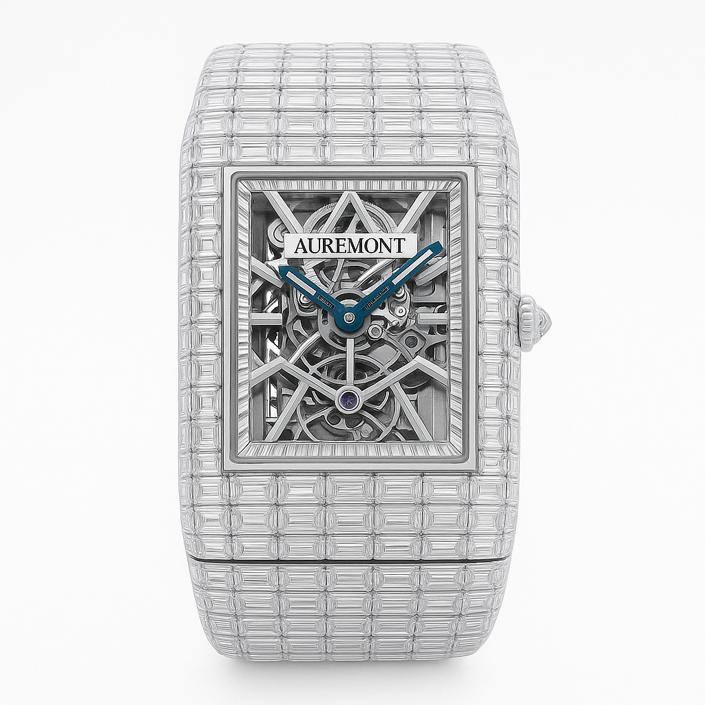 Jacob & Co. Billionaire III BL115.30.BD.AA.A30BD Tourbillon White Gold Diamond-Set Limited Edition of 18