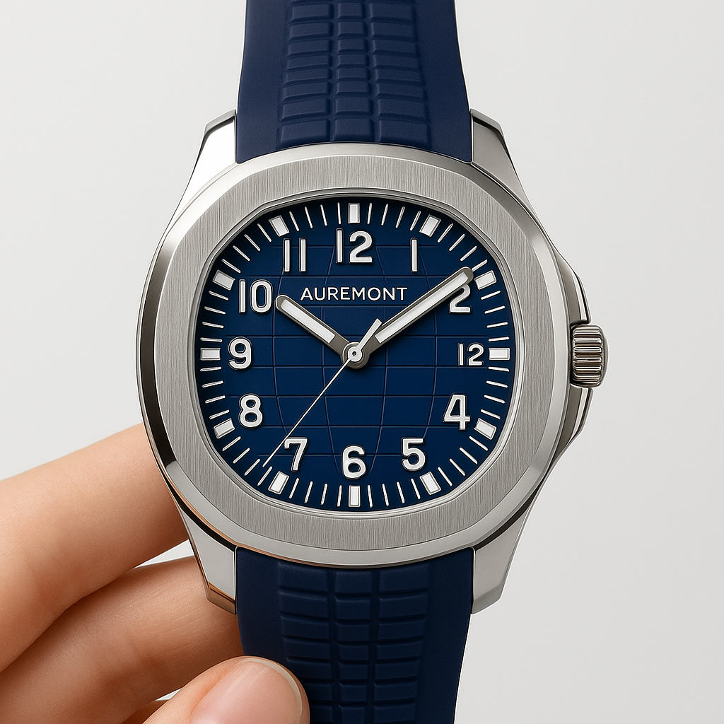Patek Philippe Aquanaut 5168G-001 Blue Dial - BBF  - 3285 V3