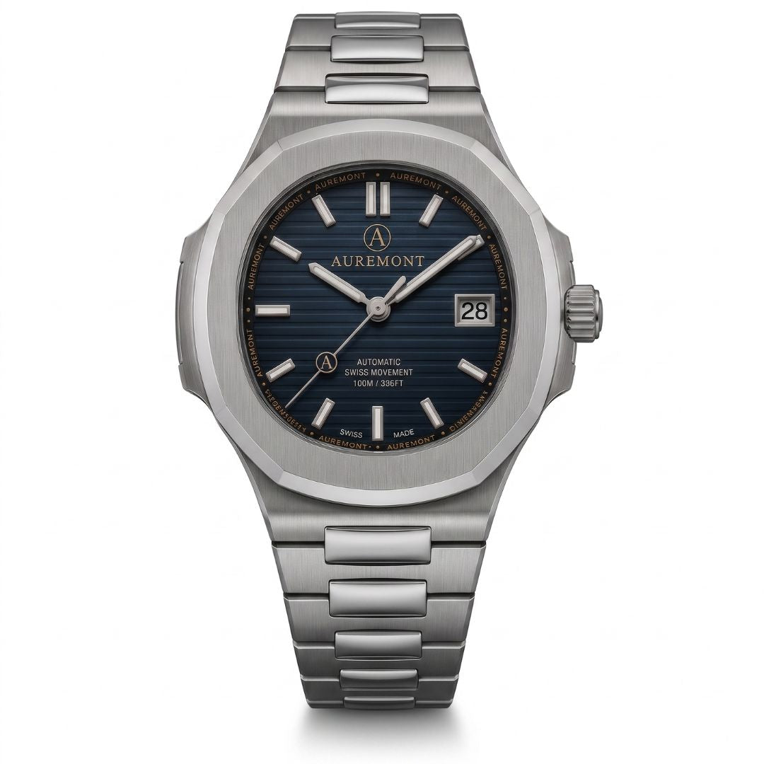 AUREMONT Heritage 41mm – Deep Blue