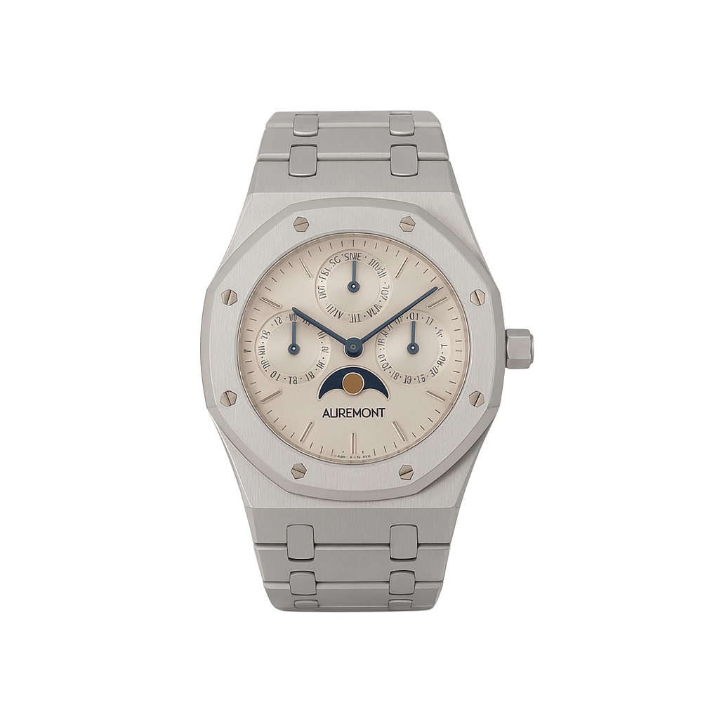 Audemars Piguet Royal Oak 25654ST.OO.0944ST.01 Perpetual Calendar Stainless Steel Silver Dial