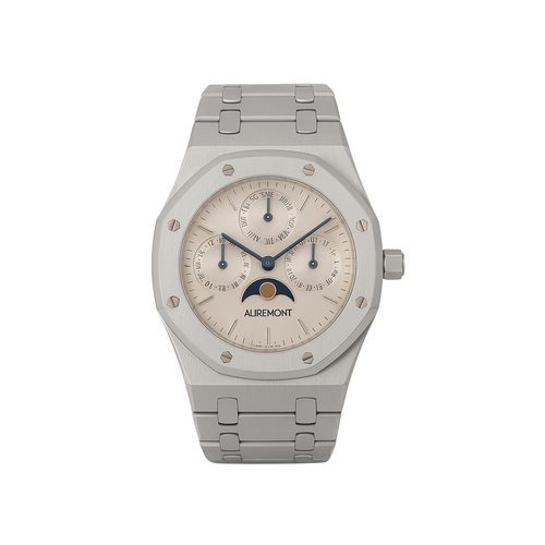 Audemars Piguet Royal Oak 25654ST.OO.0944ST.01 Perpetual Calendar Stainless Steel Silver Dial