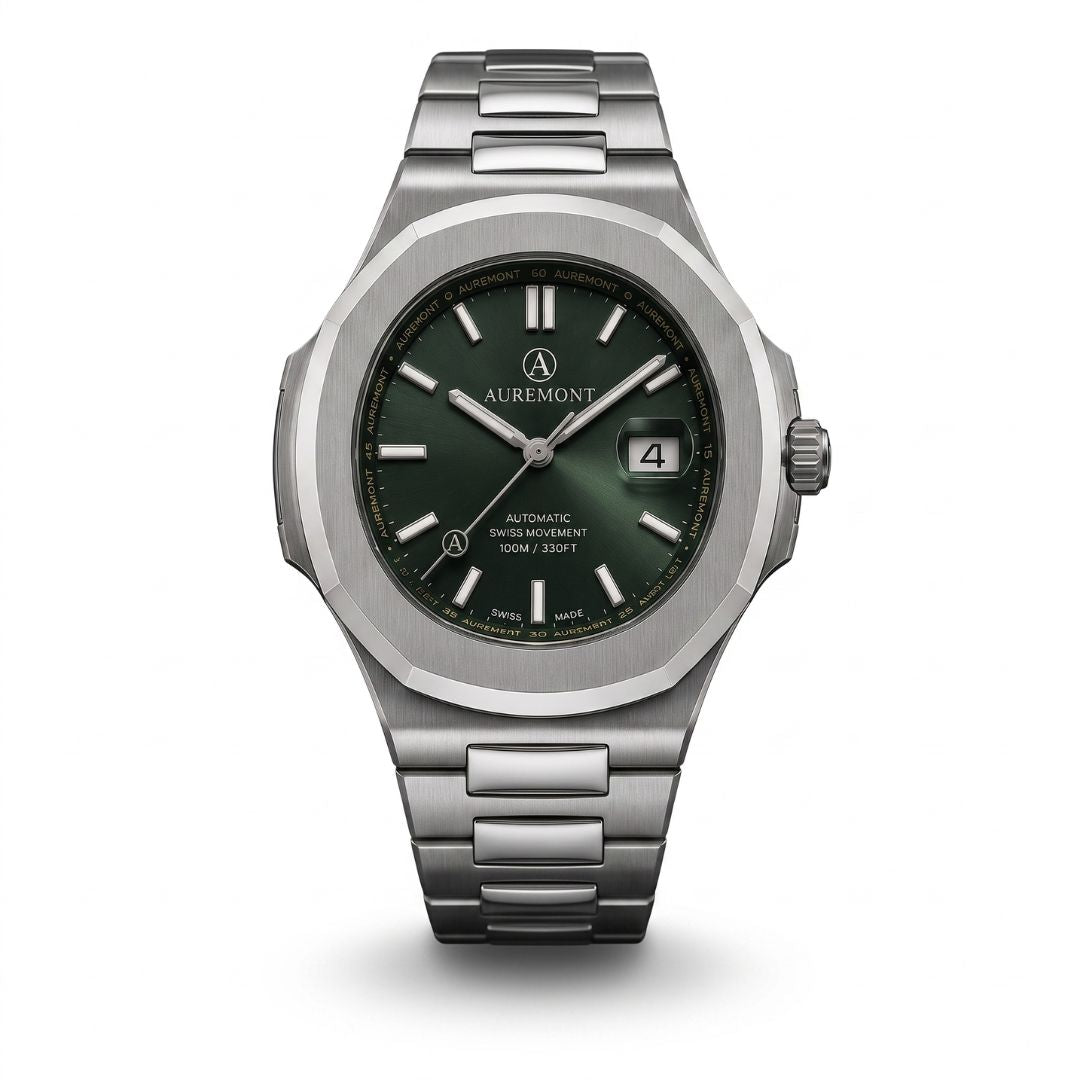 AUREMONT Prestige 41mm – Forest Green