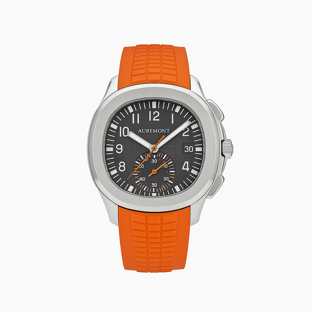 Patek Philippe Aquanaut Chronograph 3285 V3 – AAA+ 5968A-001 Stainless Steel Black Dial (2024)