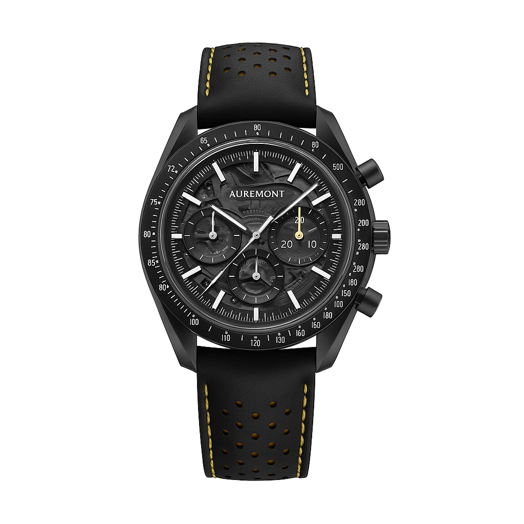 Omega Speedmaster 311.92.44.30.01.001 Dark Side of the Moon Apollo 8 Edition Black Ceramic Black Dial (2021)