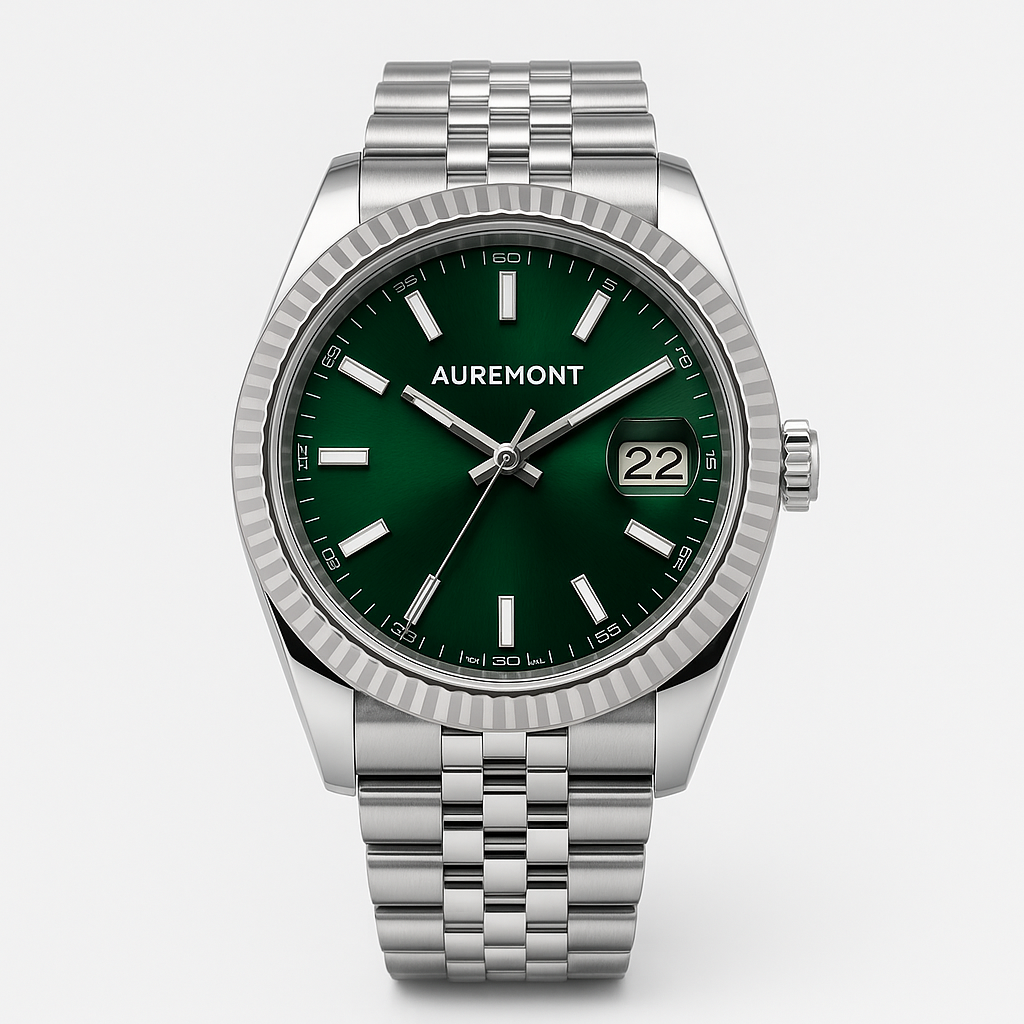 Rolex Datejust 41 – Green Dial   – 126334 – Fluted Bezel – Jubilee Bracelet
