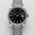Rolex Datejust 41 – Black Dial   – 126334 – Fluted Bezel – Jubilee Bracelet