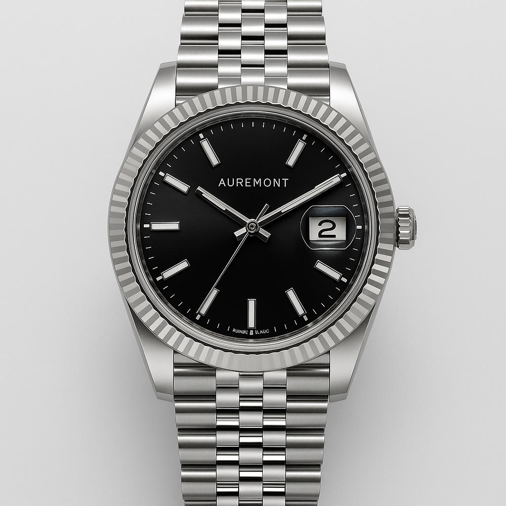 Rolex Datejust 41 – Black Dial   – 126334 – Fluted Bezel – Jubilee Bracelet