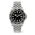 Rolex GMT-Master II 3285 V3 – AAA+ 126710GRNR 'Bruce Wayne' Stainless Steel Black Dial Jubilee