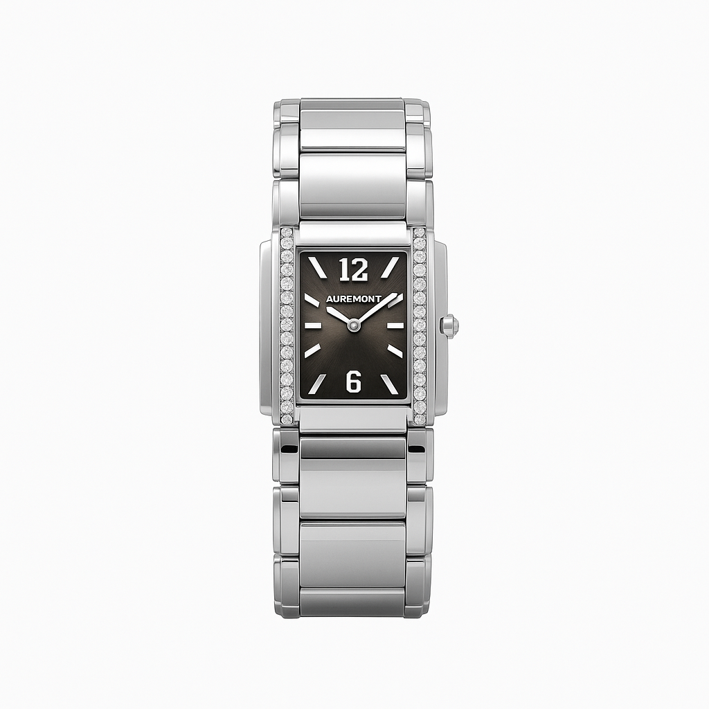 Patek Philippe Twenty-4 4910/1200A-010 'Ladies' Stainless Steel Gray Dial Diamond Bezel Quartz (2024)